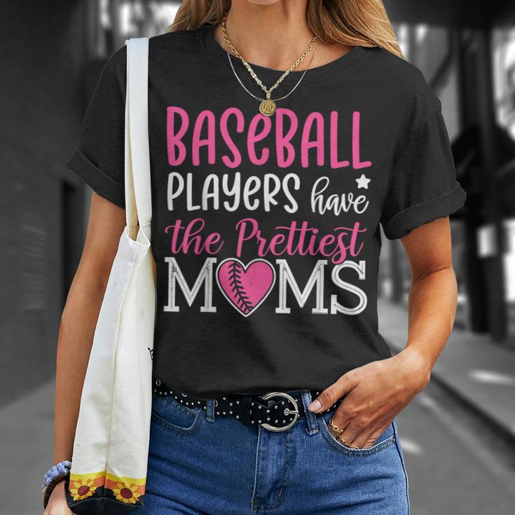 Baseball Players Have The Prettiest Moms Baseball Mama T-Shirt Gifts for Her