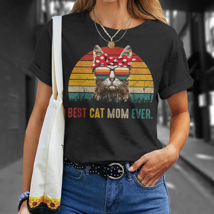 Best Cat Mom Ever Best Cat Mom Ever Tシャツ 彼女への贈り物