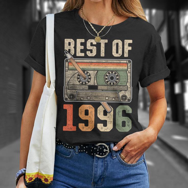 Best Of 1996 オールド・カセット 30歳の誕生日 レトロ Tシャツ 彼女への贈り物