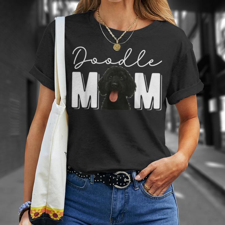 Black Doodle Mom Black Goldendoodle Owner Black Doodle Lover T-Shirt Gifts for Her Black Doodle Mom Black Goldendoodle Owner Black Doodle Lover T-Shirt Gifts for Her