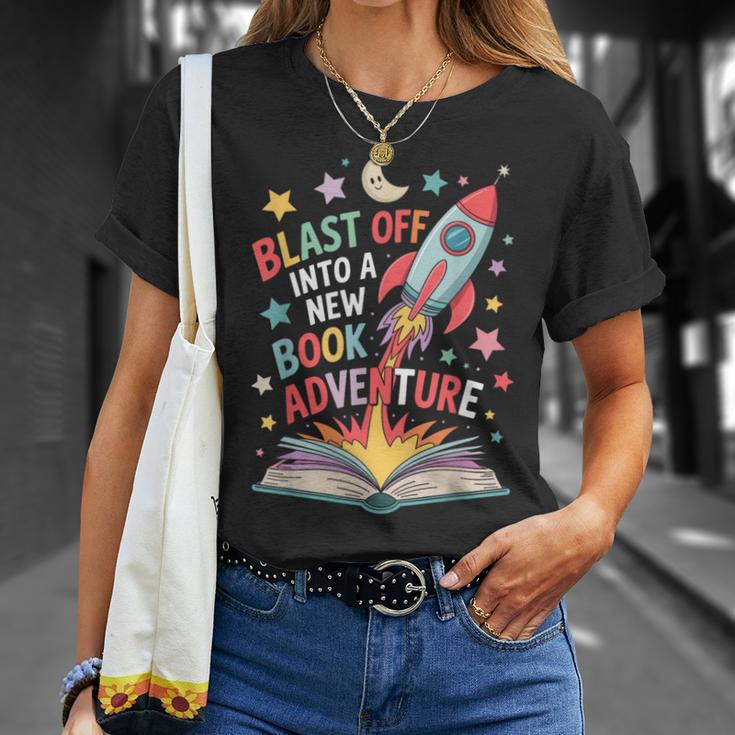 Book Adventure Reading Fun For Kids And Young Readers T-Shirt Gifts for Her