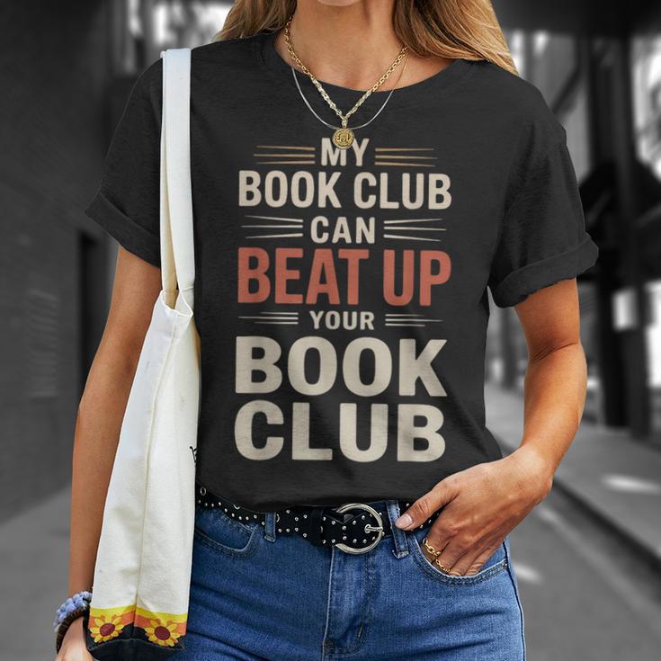 My Book Club Can Beat Up Your Book Club T-Shirt Gifts for Her