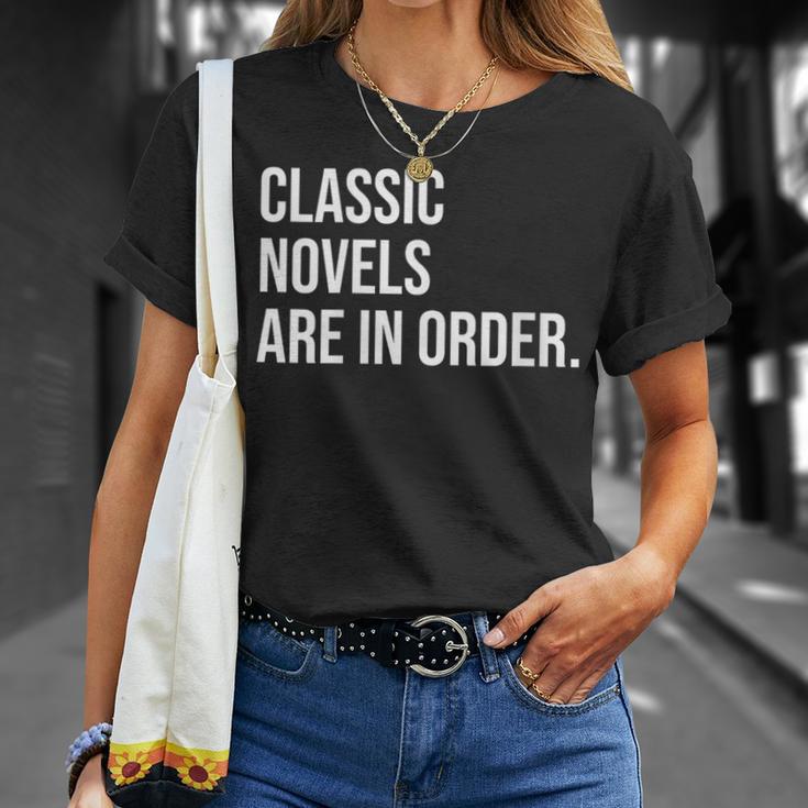 Book Club Organizer Meme Quote T-Shirt Gifts for Her