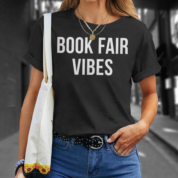 Book Fair Vibes T-Shirt Gifts for Her