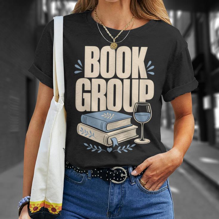 Book Group Reader Club Crew Cozy Nights Book Club T-Shirt Gifts for Her