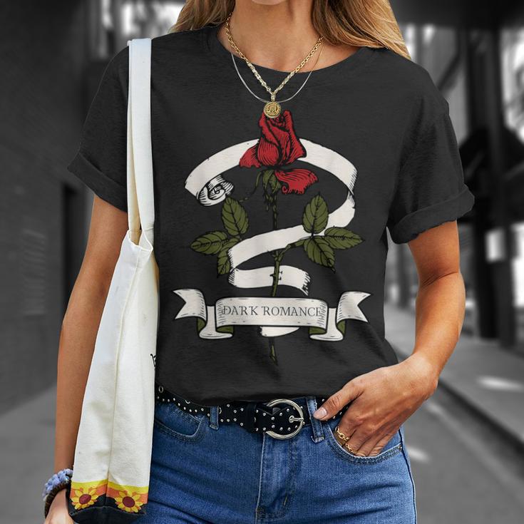 Book Lover Dark Romance Merch Spicy Apparel T-Shirt Gifts for Her