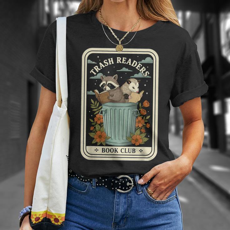Book Lover Reading Trash Readers Book Club Tarot Card T-Shirt Gifts for Her