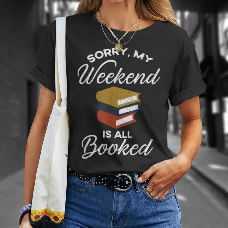 Book Reading Books Library Library Author T-Shirt Gifts for Her