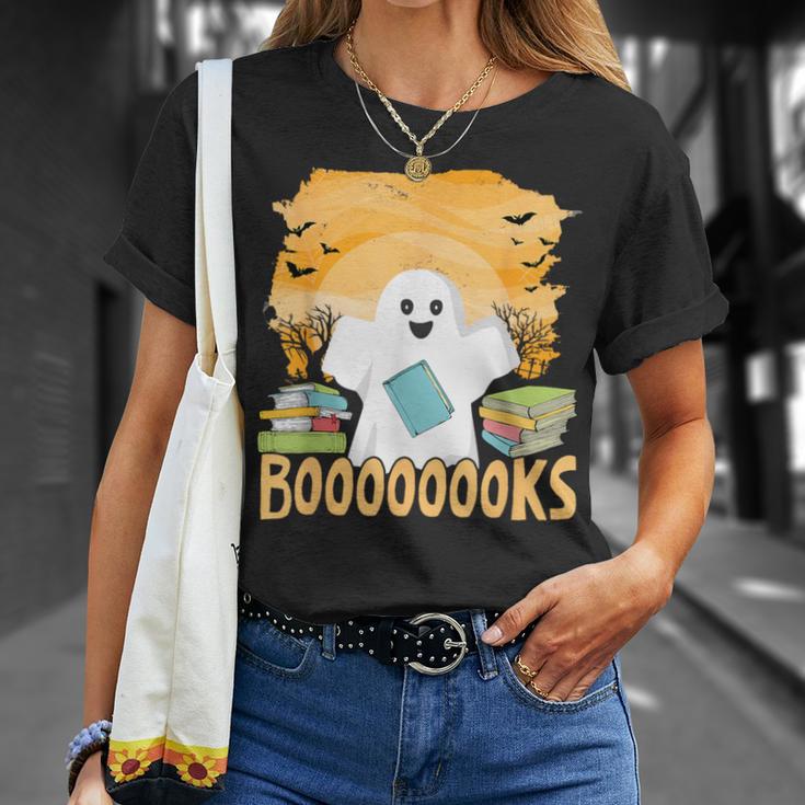 Book Reading Club Halloween Book Lovers Spooky Librarians T-Shirt Gifts for Her