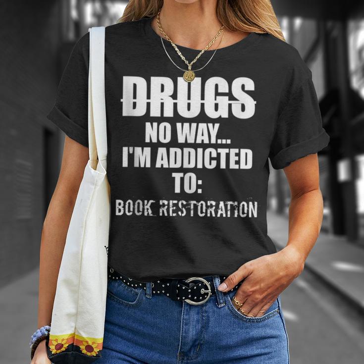 Book Restoration T-Shirt Gifts for Her