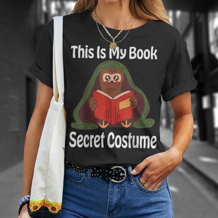 This Is My Book Secret Costume Pigeon Bird Kids Reading T-Shirt Gifts for Her This Is My Book Secret Costume Pigeon Bird Kids Reading T-Shirt Gifts for Her