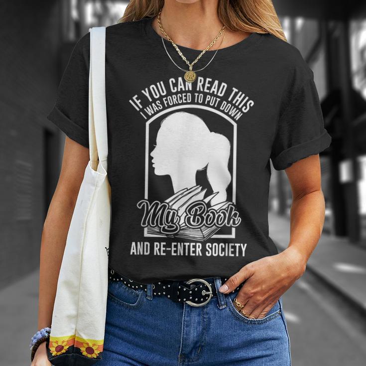Book Society Library Literature Reading Books Lover Bookworm T-Shirt Gifts for Her