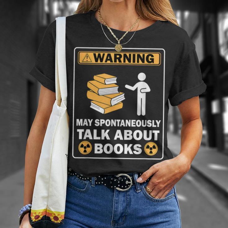 Books Reading Lovers Bookworm Librarian Book Nerd Read T-Shirt Gifts for Her
