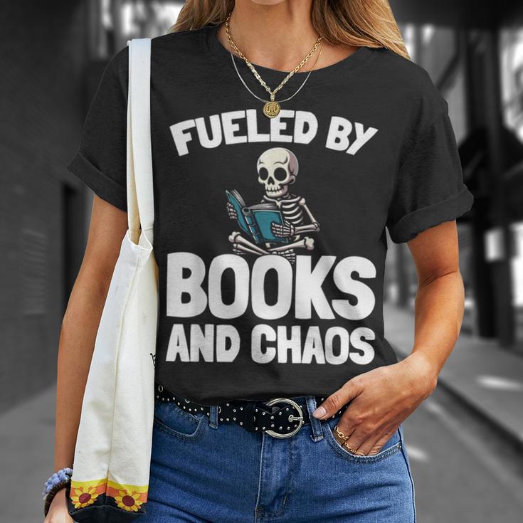 Books Writer Library Bibliophile Literature Novel Bookworm T-Shirt Gifts for Her