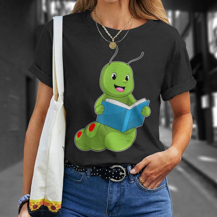 Caterpillar Book T-Shirt Gifts for Her Caterpillar Book T-Shirt Gifts for Her