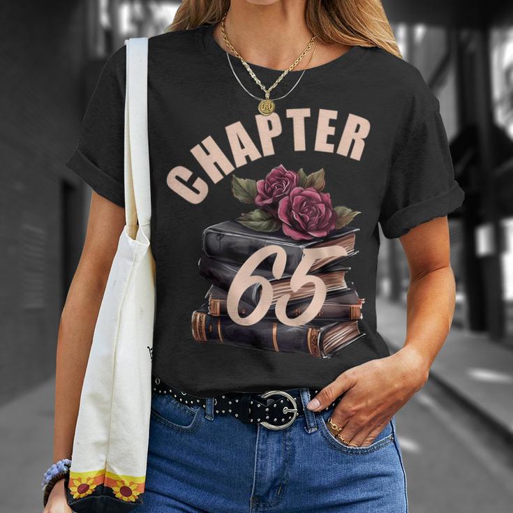 Chapter 65 65th Birthday Women Book Lovers Its My Birthday T-Shirt Gifts for Her