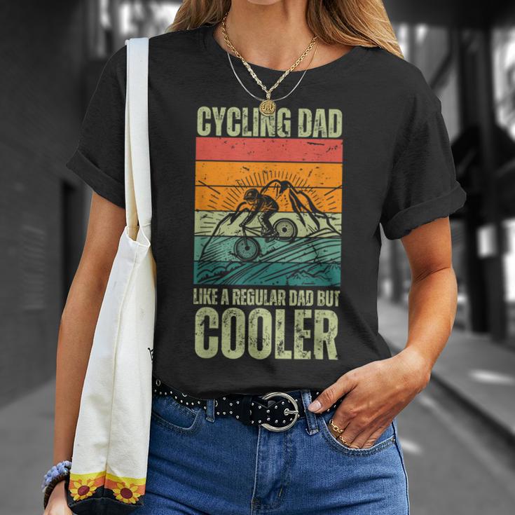 Ciclismo Per Papà Uomini Ciclismo Motociclisti Bicicletta Rider Maglietta Regalos para ella