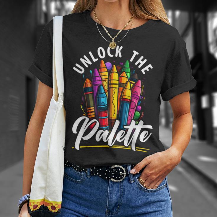 Coloring Book Lover Childrens Book Drawing Coloring Color T-Shirt Gifts for Her