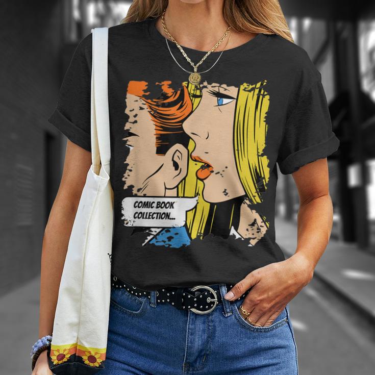 Comic Book Collection Comic Book Collector T-Shirt Gifts for Her