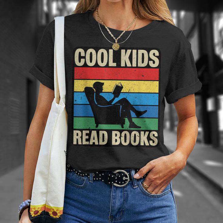 Cool Kids Read Books Retro Reading Vintage T-Shirt Gifts for Her Cool Kids Read Books Retro Reading Vintage T-Shirt Gifts for Her