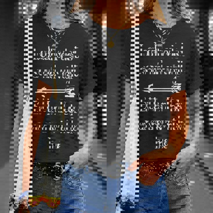 I Could Have Losto Much Weight Arrow In The Knee Tシャツ 彼女への贈り物