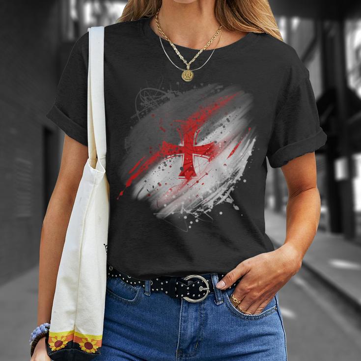 Croix De Chevalier Templier Croisades T-Shirt Cadeaux pour elle