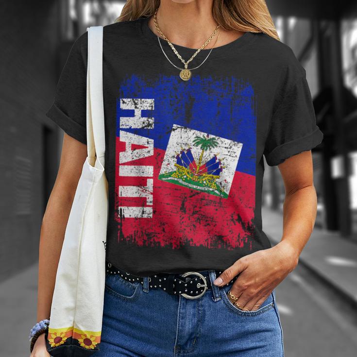 Damen Herren Kinder Haiti T-Shirt Geschenke für Sie