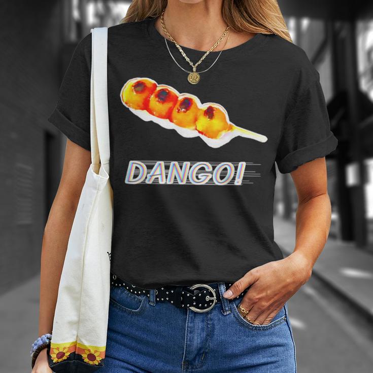 Dango！- おだんご『スイーツ ポップ』団子 和菓子 面白 イラスト Tシャツ 彼女への贈り物