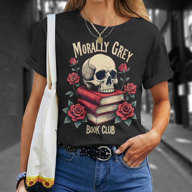Dark Romance Romantasy Smutty Book Lover Morally Grey Merch T-Shirt Gifts for Her Dark Romance Romantasy Smutty Book Lover Morally Grey Merch T-Shirt Gifts for Her