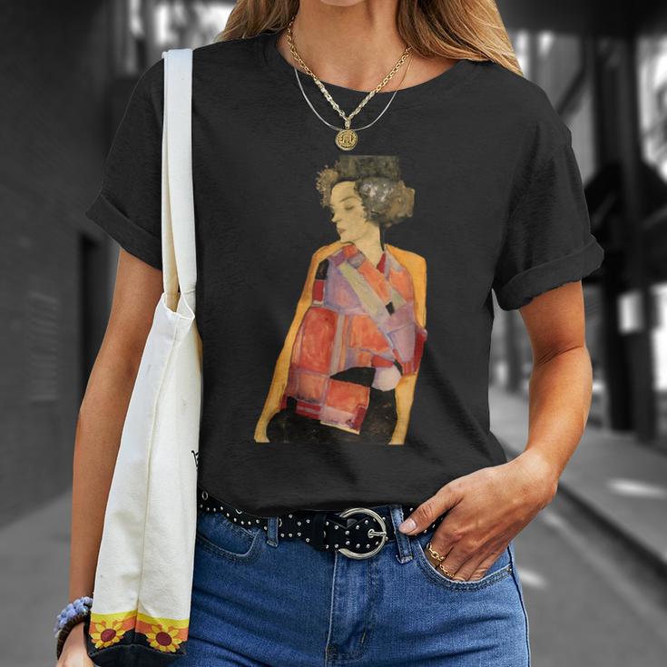 The Daydreamer ゲルティ・シーレ By エゴン・シーレ 1911 Tシャツ 彼女への贈り物