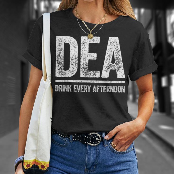 Dea Drink Every Afternoon シャツ 面白い メンズ レディース ドリンク Tシャツ 彼女への贈り物
