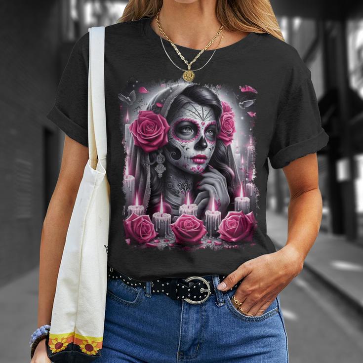 Dia De Los Muertos Mexicos Morts Hommes S T-Shirt Cadeaux pour elle