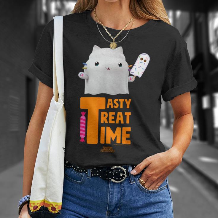 Dreamworks ギャビーのドールハウス Cakey Tasty Treat Time Ghost Tシャツ 彼女への贈り物