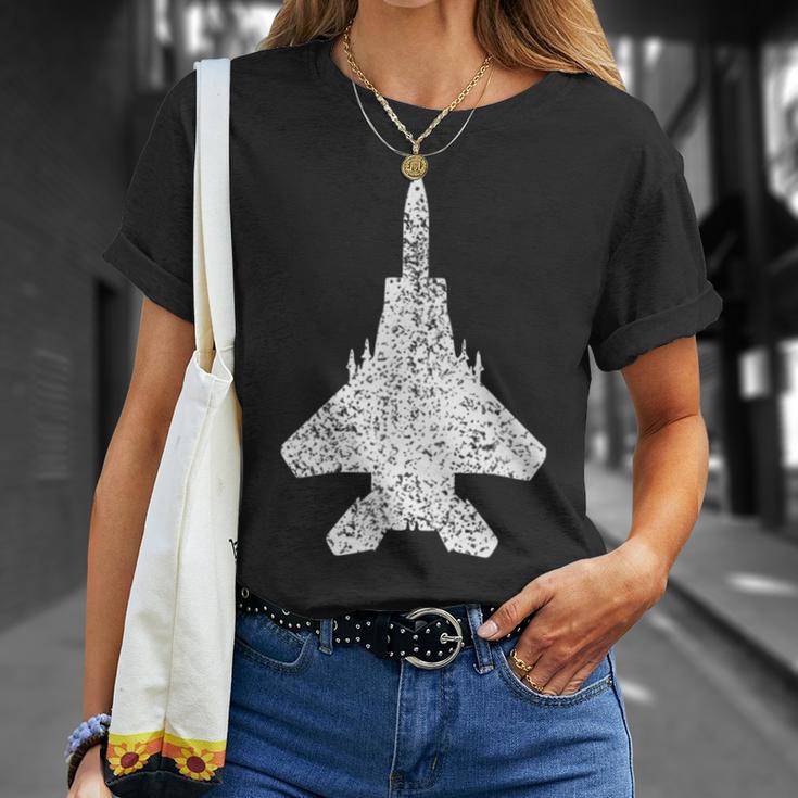 F-15 イーグルジェットファイター Tシャツ 彼女への贈り物