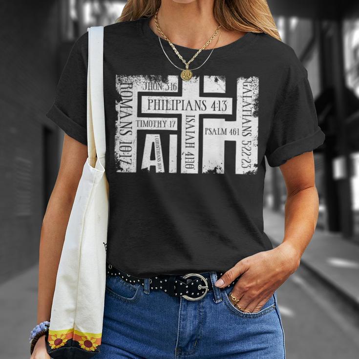Faith Bibleerses ビンテージ クリスチャン グランジ グラフィック Tシャツ 彼女への贈り物