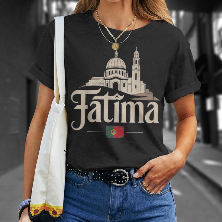 Fatima Portugal City Travel Fatima Portugalibes T-Shirt Cadeaux pour elle