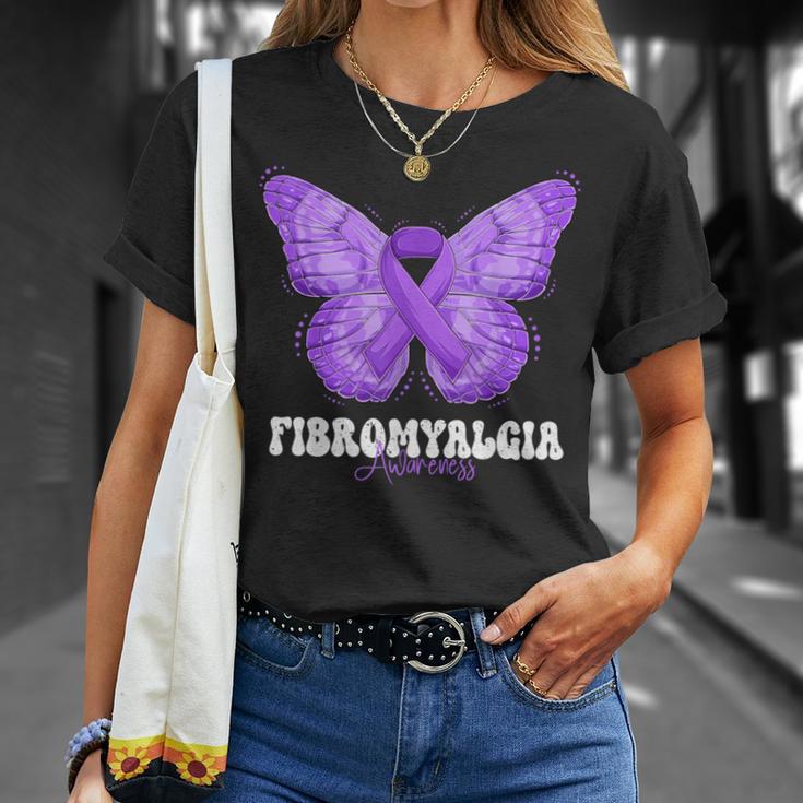 Fibromialgia Mes De Concienciación De La Fibromialgia Cinta Camiseta unisex Regalos para ella