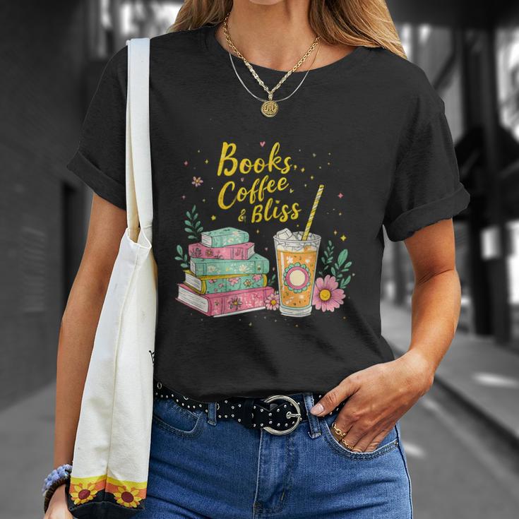 Floral Books And Coffee Cozy Reading Nook Tshirt T-Shirt Gifts for Her Floral Books And Coffee Cozy Reading Nook Tshirt T-Shirt Gifts for Her
