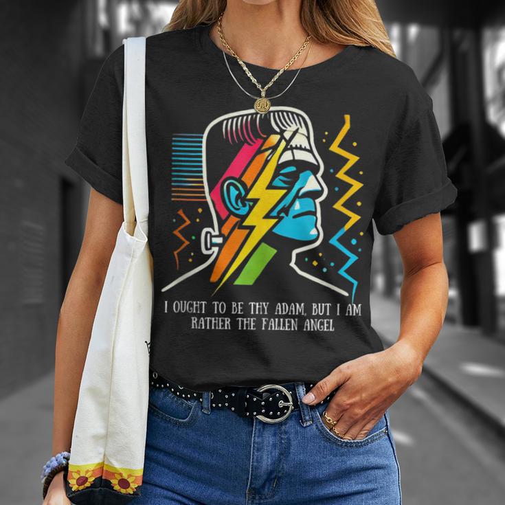 Frankenstein I Ought To Be Thy AdamFallen Angel Book Quote T-Shirt Gifts for Her Frankenstein I Ought To Be Thy AdamFallen Angel Book Quote T-Shirt Gifts for Her
