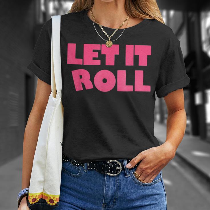 Humor Bjj Idea Let It Roll Punk Rock Tシャツ 彼女への贈り物