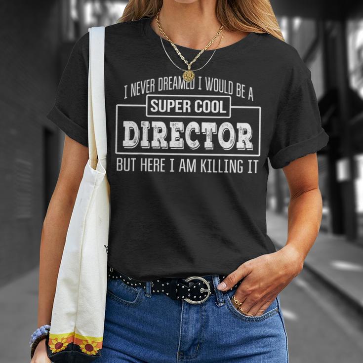 uper Cool Director 面白いギフト Tシャツ 彼女への贈り物