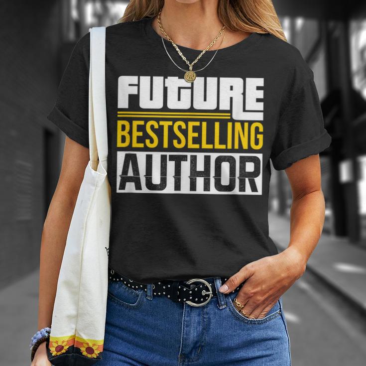 Future Bestselling Author Book Club Writer Books T-Shirt Gifts for Her