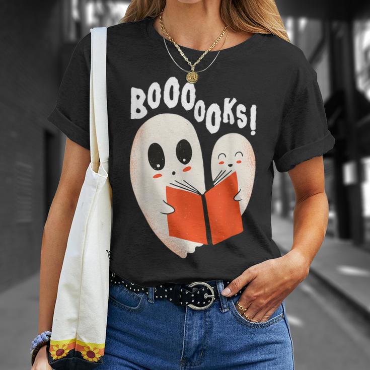 Ghost Book Reading T-Shirt Gifts for Her
