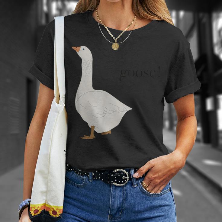 Goose ガチョウ メンズ レディース キッズ ボーイズ ガールズ 池 Tシャツ 彼女への贈り物