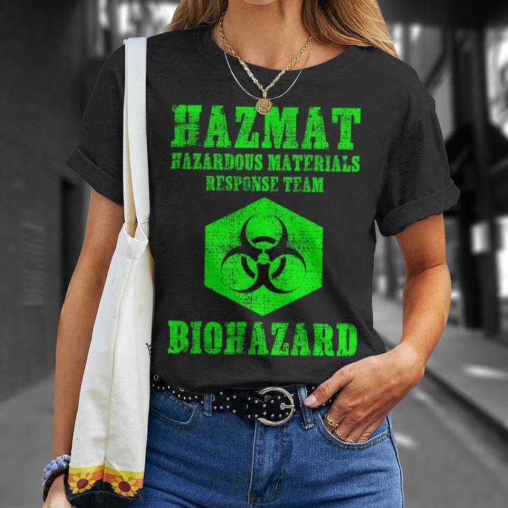 Green Biohazard 危険物 コスチューム キッズ メンズ Tシャツ 彼女への贈り物