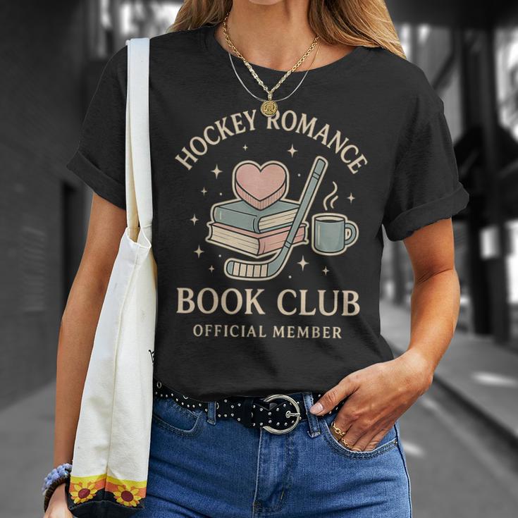 Hockey Romance Book Club Reader Love Reading Sports T-Shirt Gifts for Her