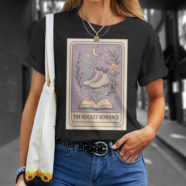 Hockey Romance Tarot Card Books Reader Cozy Reading T-Shirt Gifts for Her Hockey Romance Tarot Card Books Reader Cozy Reading T-Shirt Gifts for Her