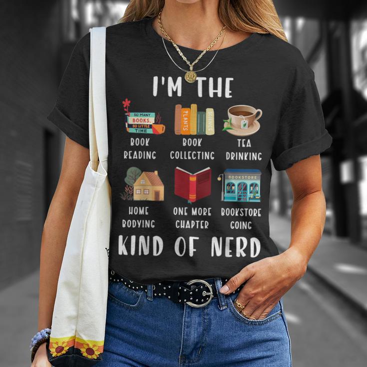 I'm The Kind Of Nerd Book Reading T-Shirt Gifts for Her