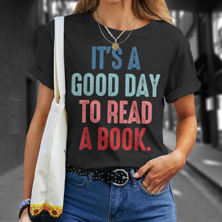 It's A Good Day To Read A Book Book Lover T-Shirt Gifts for Her