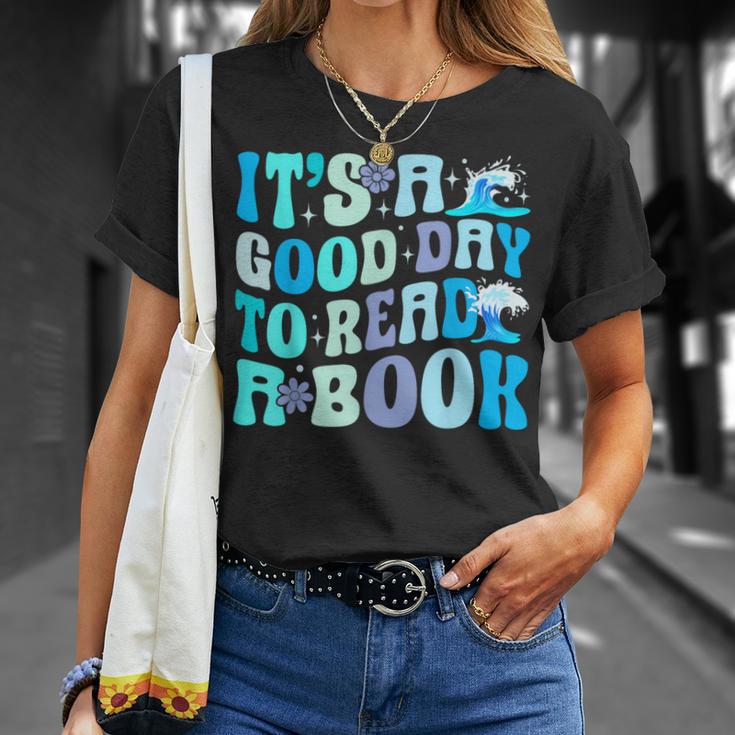 It's A Good Day To Read A Book Ocean T-Shirt Gifts for Her